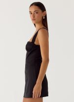 Christopha Mini Dress - Black - 图片 2