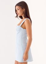 Christopha Mini Dress - Blue - 图片 2