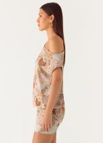 Cinema Mini Dress - Desert Blur - 图片 3