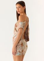 Cinema Mini Dress - Desert Blur