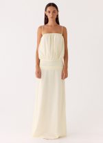 Citrus Kiss Maxi Dress - Baby Yellow - 图片 6