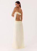 Citrus Kiss Maxi Dress - Baby Yellow - 图片 5