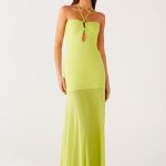 Claria Maxi Dress - Lime