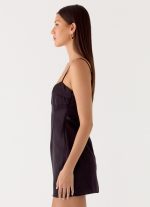 Clementine Mini Dress - Black - 图片 2
