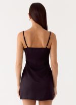 Clementine Mini Dress - Black - 图片 3