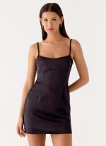 Clementine Mini Dress - Black - 图片 4