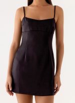 Clementine Mini Dress - Black - 图片 5