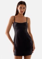 Clementine Mini Dress - Black - 图片 6