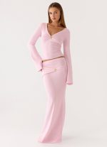 Colipso Long Sleeve Top - Pink - 图片 8