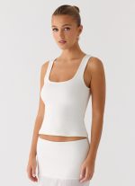 Connect My Heart Top - White - 图片 3