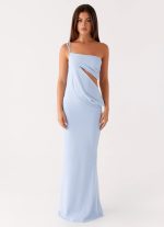 Dani Maxi Dress - Blue - 图片 2