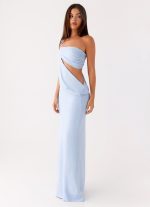 Dani Maxi Dress - Blue - 图片 5