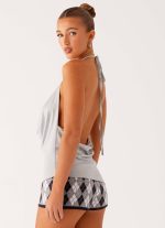 Dasha Cowl Top - Grey - 图片 5