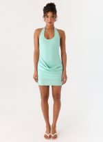 Deena Mini Dress - Mint - 图片 5