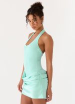 Deena Mini Dress - Mint - 图片 6