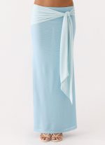 Delani Maxi Skirt - Blue - 图片 2