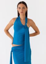 Demiase Top - Royal Blue