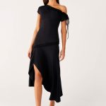 Downtown Midi Dress - Black