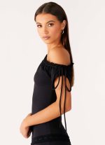 Downtown Midi Dress - Black - 图片 6