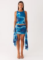 Edera Tank - Turquoise Floral - 图片 4