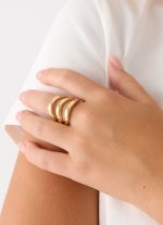 Edgewise Ring - Gold - 图片 4