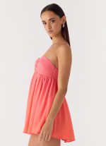 Elevare Strapless Mini Dress - Sunset Ombre - 图片 2