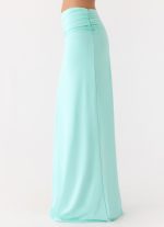 Elisabetta Maxi Skirt - Aqua - 图片 3