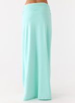 Elisabetta Maxi Skirt - Aqua - 图片 4