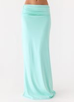 Elisabetta Maxi Skirt - Aqua - 图片 2