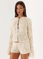 Ellington Long Sleeve Top - Ivory