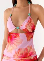 Ellinor Bead Top - Pink - 图片 5