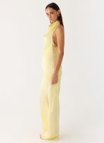 Emilee Cowl Top - Yellow - 图片 4