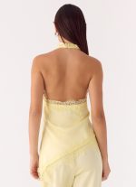 Emilee Cowl Top - Yellow - 图片 2
