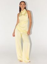 Emilee Cowl Top - Yellow - 图片 6