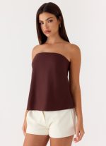 Emmerson Top - Chocolate Drizzle