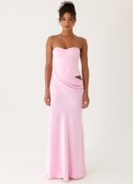 Emory Corset Maxi Dress - Pink - 图片 3