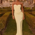 Emory Corset Maxi Dress - Yellow