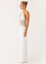 Enchant Lace Maxi Dress - Ivory - 图片 2