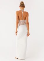 Enchant Lace Maxi Dress - Ivory - 图片 3