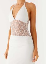 Enchant Lace Maxi Dress - Ivory - 图片 6