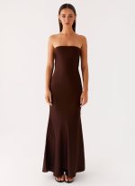 Endless Nights Maxi Dress - Chocolate - 图片 2
