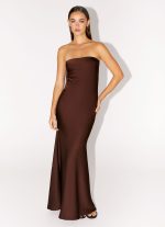 Endless Nights Maxi Dress - Chocolate - 图片 6