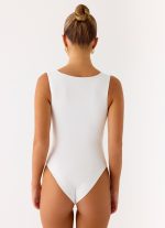 Eniola Bodysuit - White - 图片 4