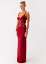 Envy Maxi Dress - Maroon - 图片 2