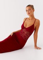 Envy Maxi Dress - Maroon - 图片 6