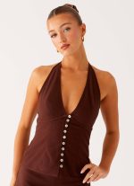 Esther Top - Chocolate - 图片 5