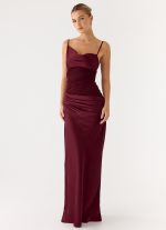 Eternal Energy Maxi Dress - Merlot - 图片 8