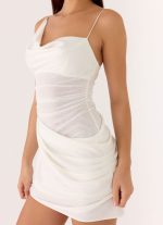 Eternal Energy Mini Dress - Ivory - 图片 5