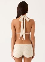 Ettalie Halter Top - Ivory - 图片 7
