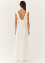 Eunbi Maxi Dress - White - 图片 3